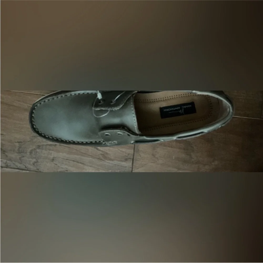 Marc Anthony Gray Boat Shoes with Moccasin Toe loafers